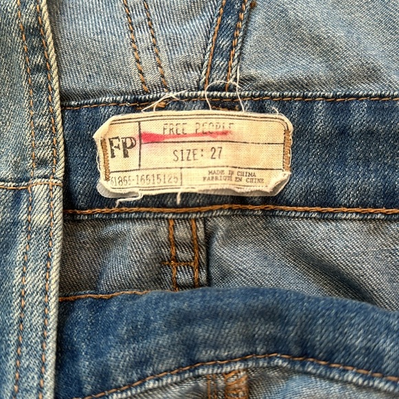 Free People Overall Shorts - sz 27 - EUC - Picture 2 of 4